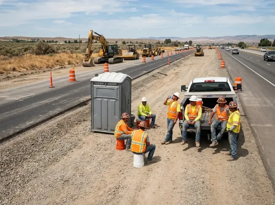 highway-road-construction-crew-007 — frequently asked questions, Porta Potty and Restroom Rentals in Willowbrook, CA